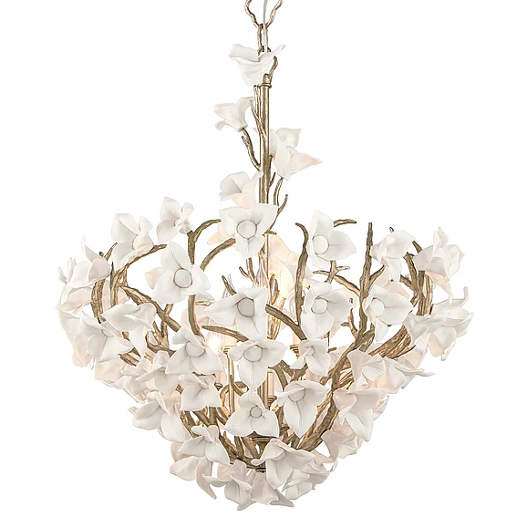 Corbett Lighting Lily Chandelier 211-47-SGL