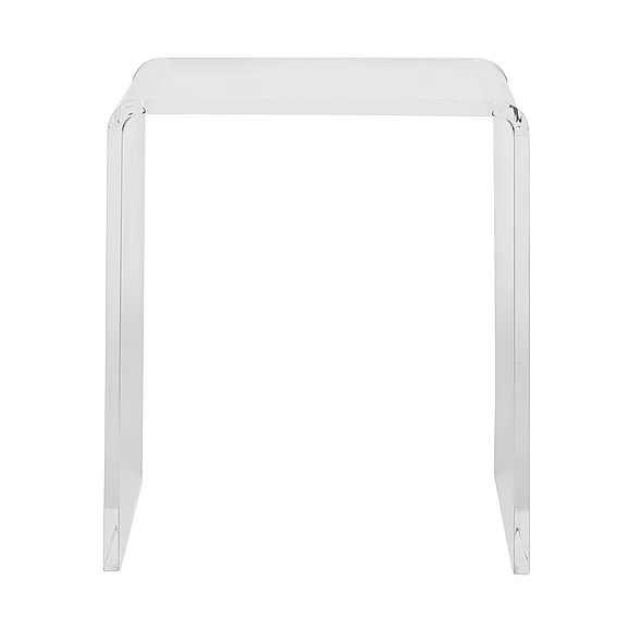 Euro Style Veobreen Side Table in Clear Acyrlic 21202-CLR CLOSEOUT
