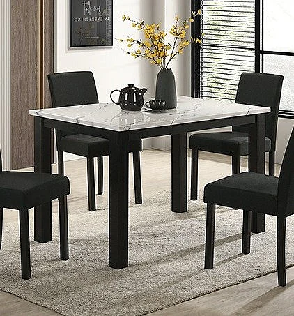 Crown Mark Resia Dining Table in Black 2120BK-T-3048