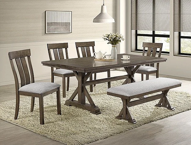 Crown Mark Lloyd 6pc Dining Room Set