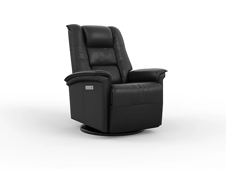 Fjords Relax Paris Small Swing Relaxer Motorized in SL Black 214116P-201 CUSTOM ITEM