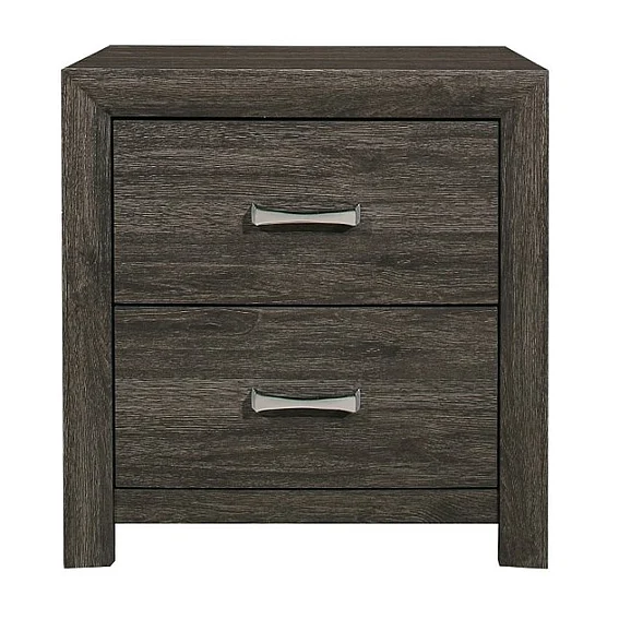 Homelegance Edina Night Stand in Dark Gray 2145NP-4