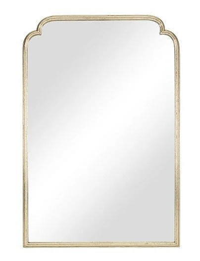 Uma Gold Metal Room Wall Mirror with Thin Frame 21499