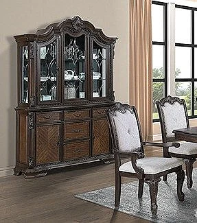 Crown Mark Kiera Buffet in Coffee Brown 2149-B