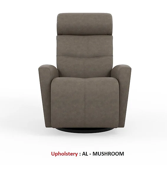 Fjords Milan Large 2 Motor Recliner In AL-Mushroom 215216P-580 CUSTOM ITEM