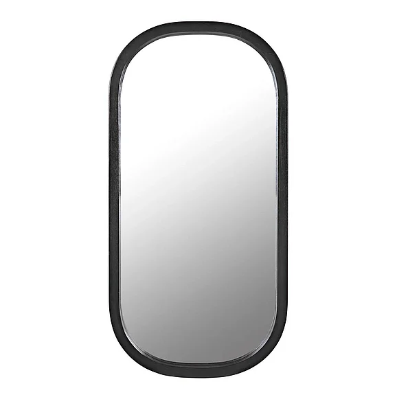 Noir Furniture Gorky Mirror in Pale GMIR170P