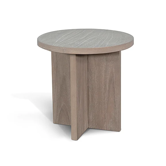 Sunny Designs Round Medium Accent Table in Wheat 2164WE