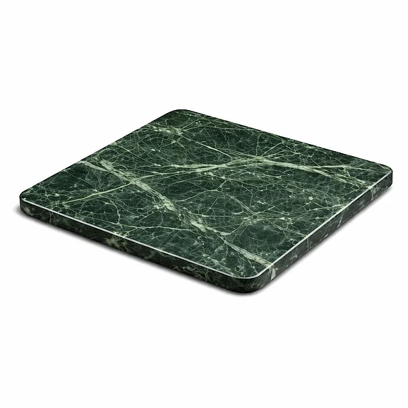 UMA Green Marble Decor Tray with White Accents 21949