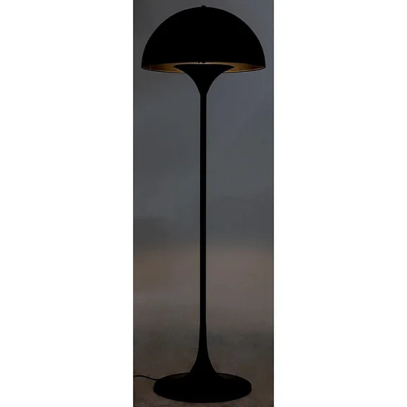 Noir Furniture Cataracta Floor Lamp in Black Steel LAMP757MTB
