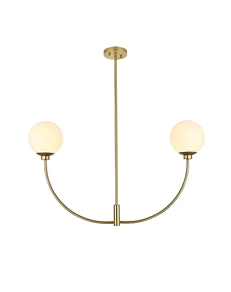 Elegant Nyomi 36 In. Pendant in Brass LD816D36BR CLOSEOUT