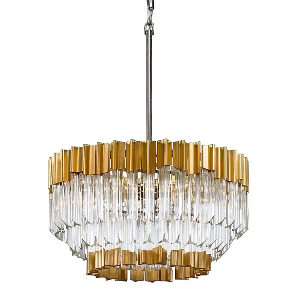 Corbett Lighting Charisma Chandelier 220-42-GL/SS
