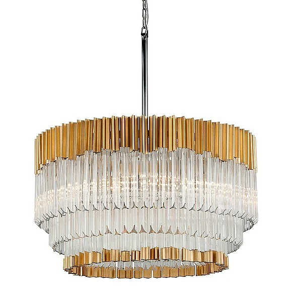 Corbett Lighting Charisma Chandelier 220-48-GL/SS