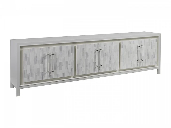 Artistica Home Signature Designs Elation Long Media Console in White 2267-908
