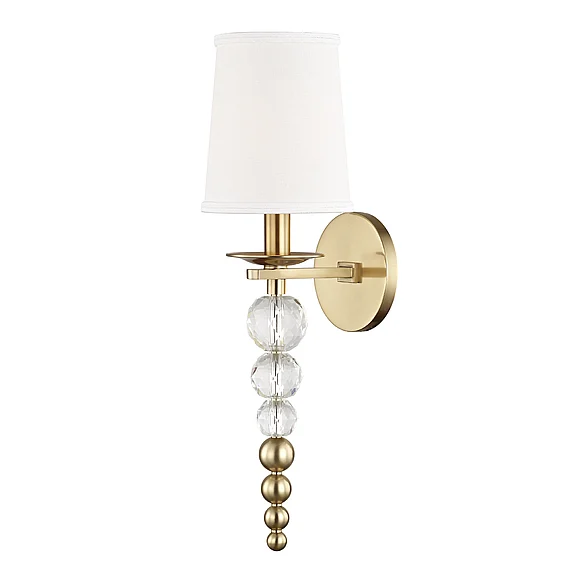 Hudson Valley Lighting Persis Wall Sconce 2300-AGB-CE