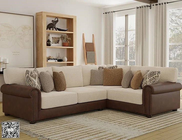 Corinthian 2300S Rainier Sectional with Immersive Sound FG2300 2PC