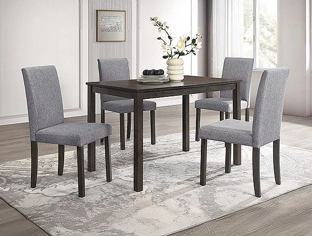 Crown Mark Melshire 5pc Round Dining Room Set