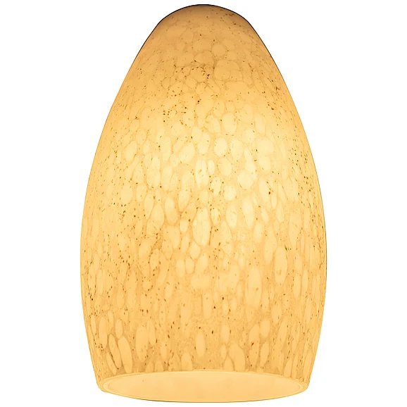 Access Lighting Merlot Pendant Glass Shade in White Stone 23112-WHST
