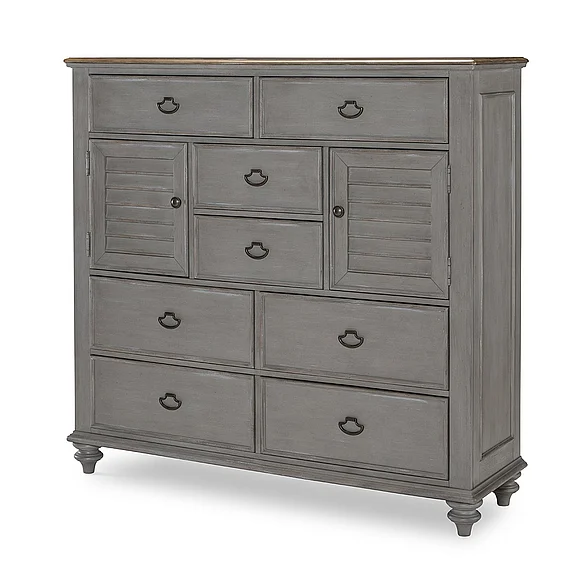 Legacy Kingston Door Chest in Gray 2311-2401