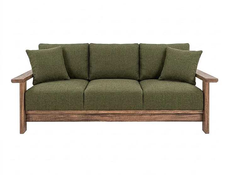IFD Duna Sofa in Green IUP531-SOF-111