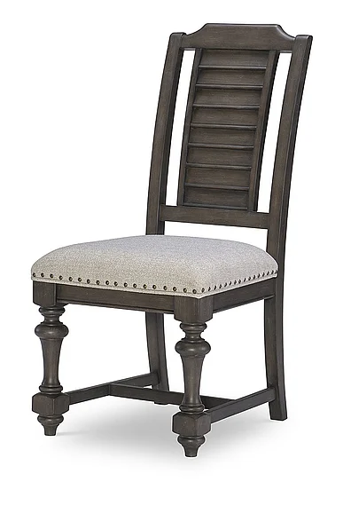 Legacy Kingston Louvered Side Chair in Dark Sable (Set of 2) 2312-340