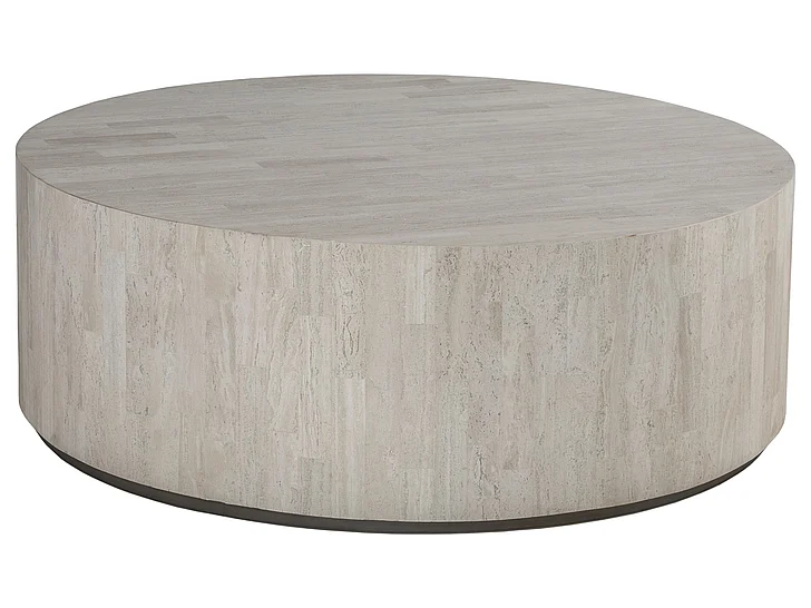Artistica Home Signature Designs Cassio Round Cocktail Table in Silver 2317-943