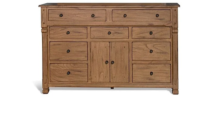 Sunny Designs Sedona Dresser in Rustic Oak 2322RO-D CLOSEOUT