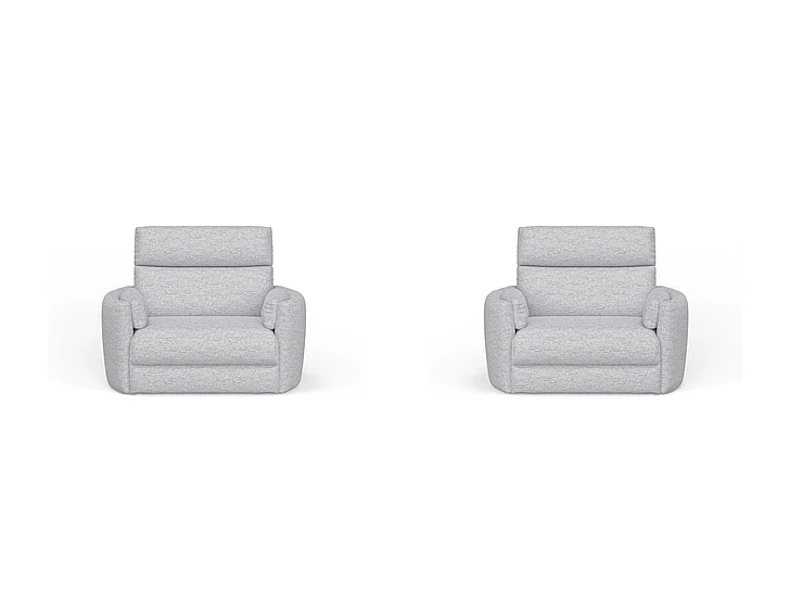 Parker House Radius XL Extra Wide Power Glider Recliner in Mineral MRAD#812GP-XL-MIN (Set of 2)