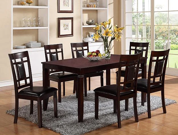 Crown Mark Paige 7-Pc Dinette Set 2325SET