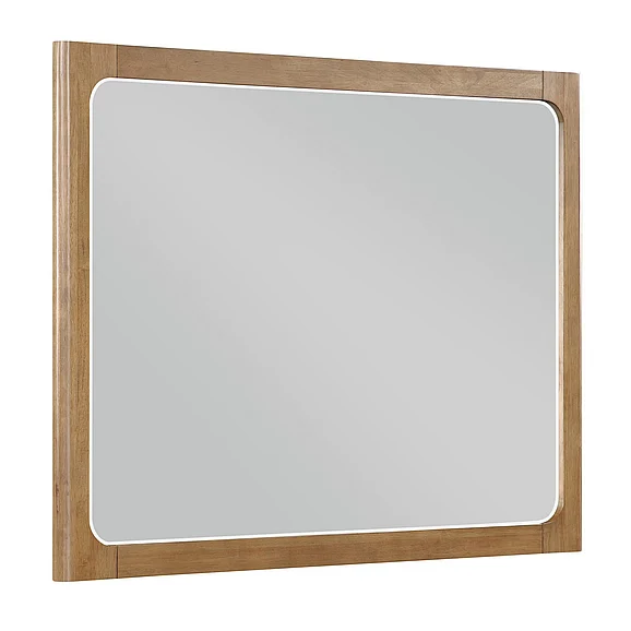 Homelegance Charlotte Mirror in Light Brown 2336-6