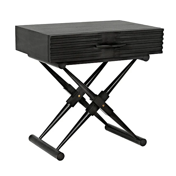 Noir Furniture Zanta Side Table in Pale GTAB671P