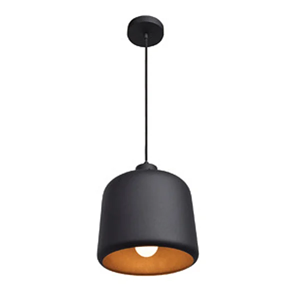 Access Lighting Forge Pendant in Matte Black/Matte Gold 23778-MBL/MGL