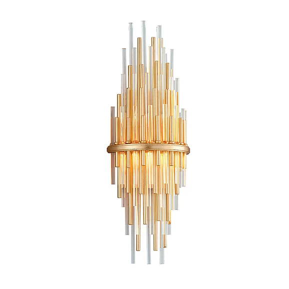 Corbett Lighting Theory Wall Sconce 238-12-GL/SS