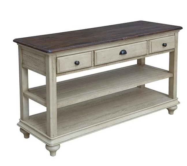 Sunset Trading Brockton Console Table in Fall Wheat CF-2392-0490