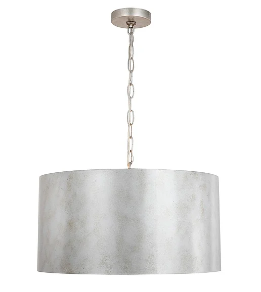 Elegant Miro 3 Light Vintage Silver Pendant LD6015D20S