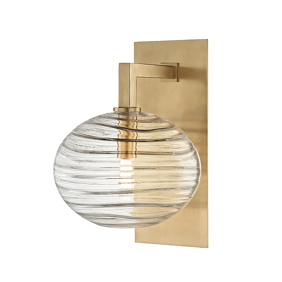 Hudson Valley Lighting Breton Wall Sconce 2400-AGB