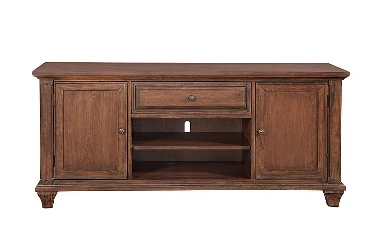 American Woodcrafters Sedona 66" Entertainment Console - Cinnamon Cherry 2400-212