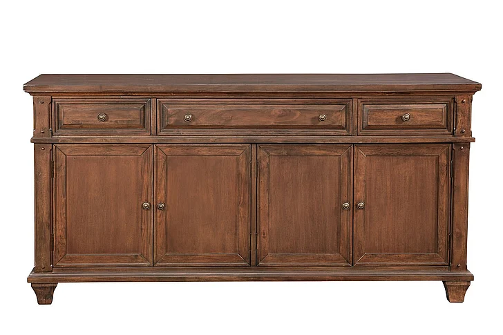 American Woodcrafters Sedona 72" Entertainment Console - Cinnamon Cherry 2400-234