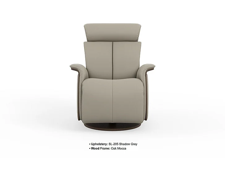 Fjords Jewel Large 3 Motor Recliner in SL-Shadow Grey/Mocca 240216P-205 CUSTOM ITEM