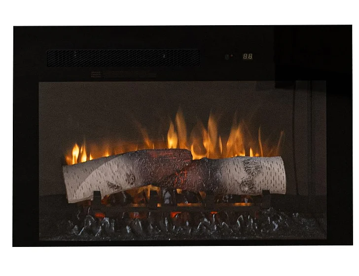 IFD Hardrware 26" Electric Fireplace in Black EM-IFD-EFP26