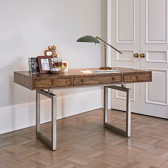 Ambella Home Hendrick Writing Desk in Brown 24043-300-058