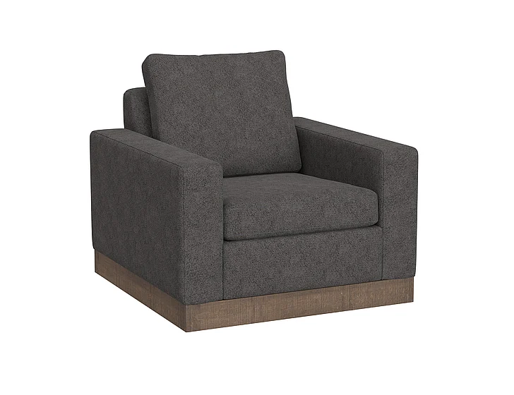 IFD Georgia Arm Chair Gray IUP722-ACH-121