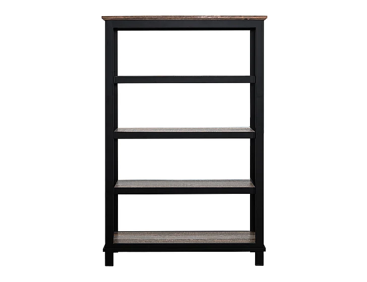 IFD Loft Brown Bookcase Multicolor IFD6441BKS