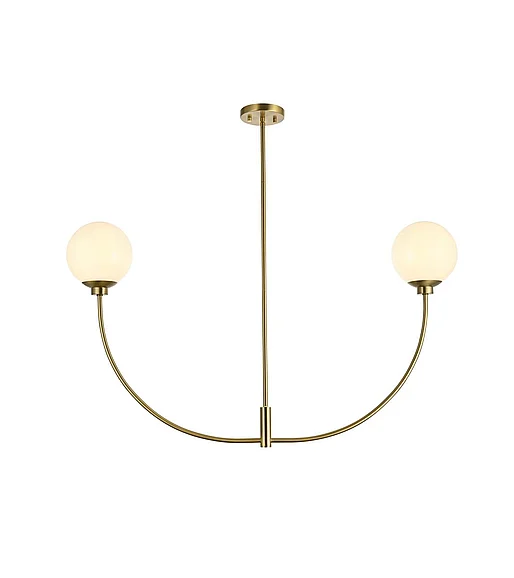 Elegant Nyomi 42 In. Pendant in Satin Gold LD816D42SG CLOSEOUT