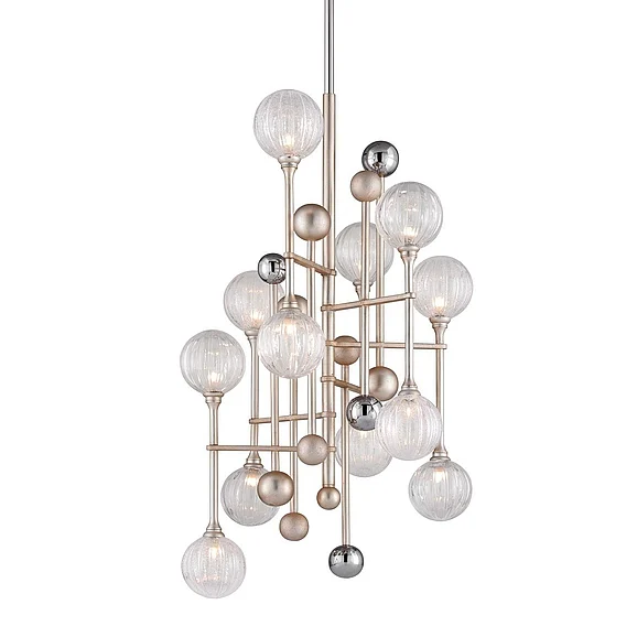 Corbett Lighting Majorette Chandelier 241-012-SL/PC