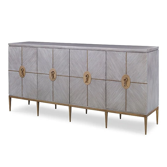 Ambella Home Longwood Credenza in Warm Grey 24109-630-001