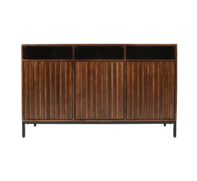 Jofran Ryder 50" Console Cabinet in Walnut 2427-50V