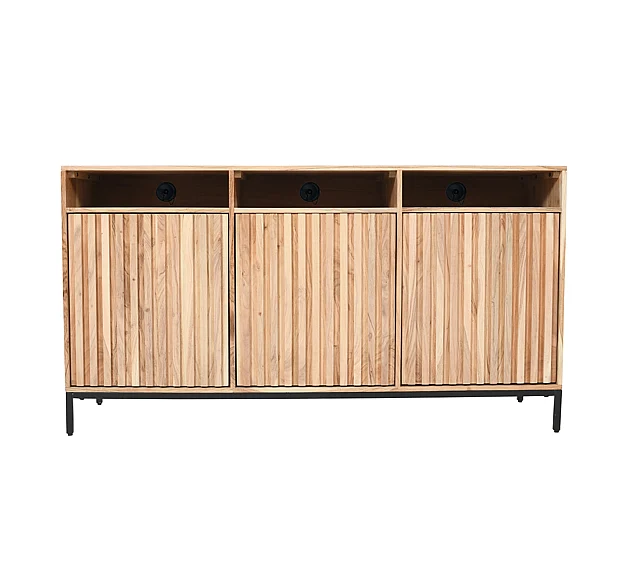 Jofran Ryder 60" Console Cabinet in Natural 2429-60V