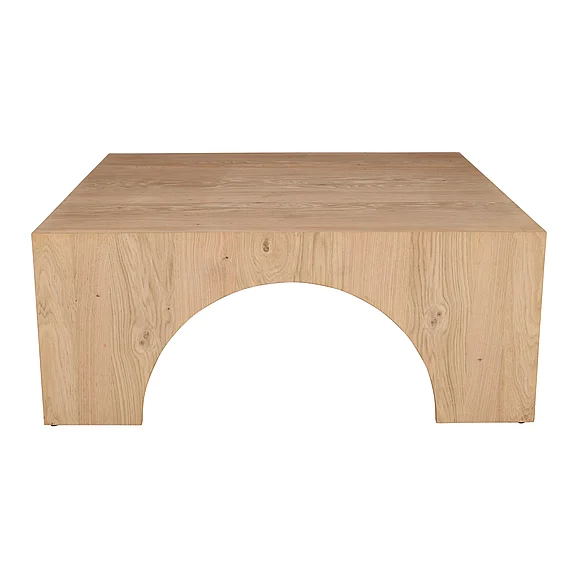 Jofran Archimedes Square Coffee Table in Oak 2430-2