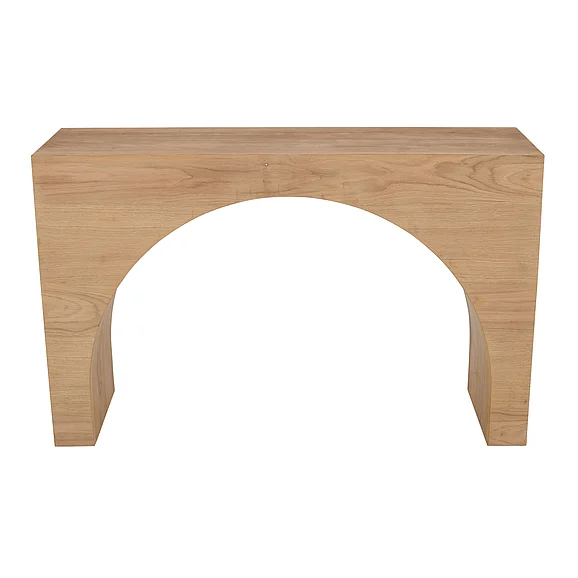 Jofran Archimedes Sofa Table in Oak 2430-4
