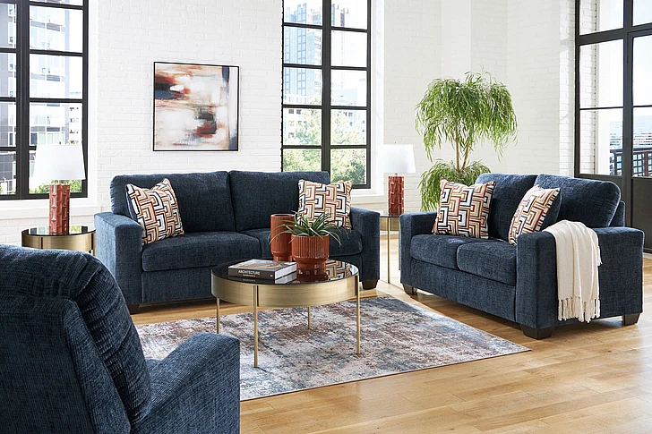 Aviemore 3-Piece Living Room Set in Ink